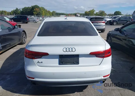 2017 Audi A4 2.0T Premium z USA, uszkodzony, nr VIN WAUGNAF49HN019609